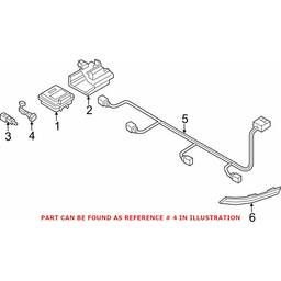 Audi Ambient Air Temperature Sensor Bracket 8W0820536